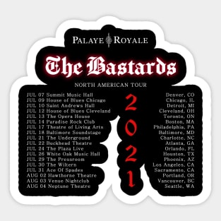 PL BASTARDS 2021 WITH DATES Sticker